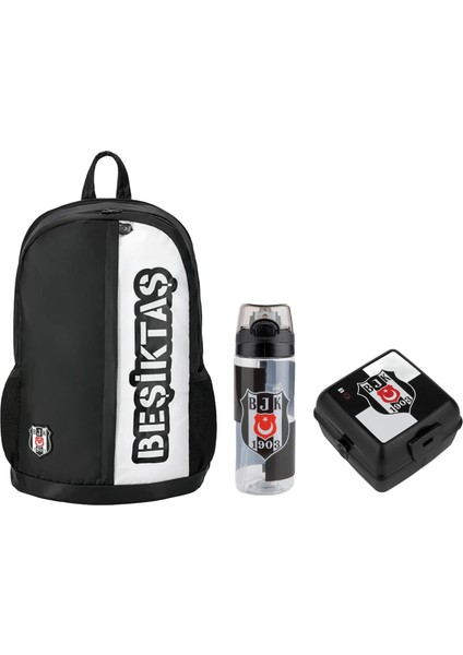 Taraftar Beşiktaş Çanta+ Suluk+ Beslenme Kabı Set1