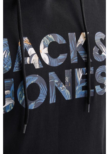 Essentials Jjebryan Logolu % 100 Pamuk Relaxed Fit Kapüşonlu Sweat Erkek Sweat 12268128 modelleri