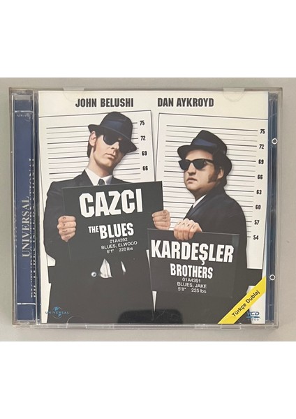 Cazcı Kardeşler (The Blues Brothers) VCD (Orjnal Dönem Baskı Vcd)