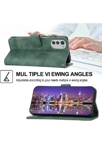 Motorola Moto G22 Bileklik Manyetik Kapatma Nakit Cep Için Flip Case (Yurt Dışından) modelleri
