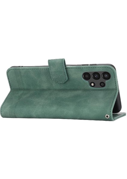 Samsung Galaxy A13 Premium Kart Yuvaları Bileklik Manyetik Için Flip Case (Yurt Dışından) indirimleri