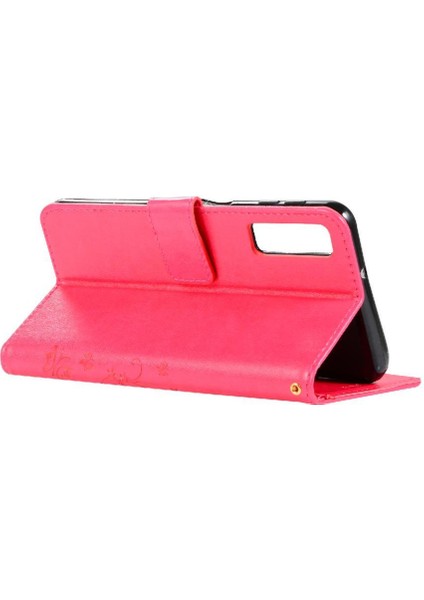 Samsung Galaxy A7 2018 Kickstand Pu Deri Kart Tutucu Için Filp Durumda (Yurt Dışından) fiyatları