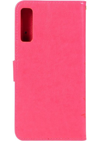 Samsung Galaxy A7 2018 Kickstand Pu Deri Kart Tutucu Için Filp Durumda (Yurt Dışından) indirimleri
