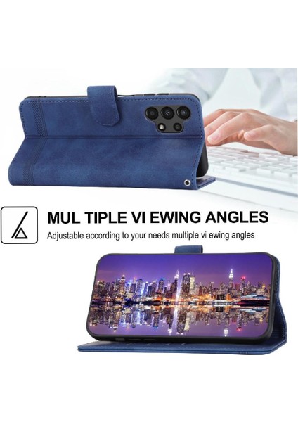 Samsung Galaxy A13 Premium Kart Yuvaları Bileklik Manyetik Için Flip Case (Yurt Dışından) fırsatları