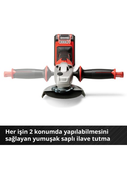 Professional Akülü Avuç Taşlama AXXIO 18/125 Power X-Change (18 V, 700 W, 125 mm disk Ø, 33 mm kesme derinliği, kömürsüz, yumuşak başlangıç, kesme diski ve akü dahil değildir) - 4431140 indirimleri