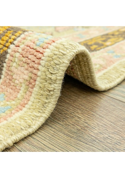 Gizay Renkli El Dokuma Uşak Yolluk 81X220 cm indirimleri