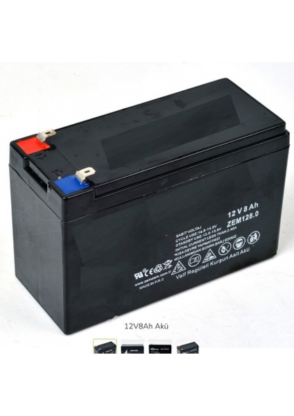 Ilaçlama Makinası Aküsü 12V8AH /20HR Şarj Edilebilir Akü 6-Fmd-8 fırsatları
