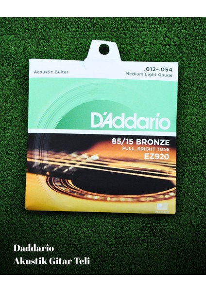 Daddario Akustik Gitar Teli
