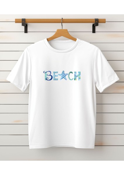 Beach Tatil Baskılı Aile Kombin Tişört (Tekli Üründür Kombin Için Sepete 2 Adet Ekleyiniz) fiyatları