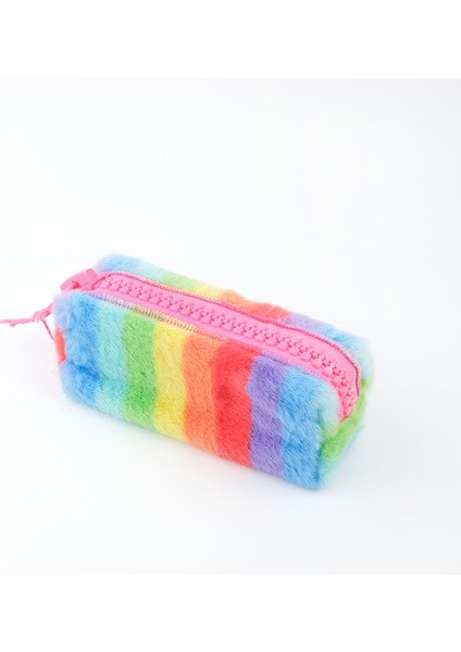 Big Zip Süper Rainbow Tavşan Tüyü Xl Kalem Kutu UNCS-988 fiyatları