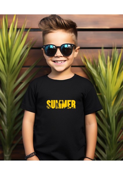 Summer Aile (Anne-Baba-Kız-Oğul )Kombin Tişört (Tekli Üründür Kombin Için Sepete 2 Adet Ekleyiniz) modelleri