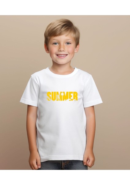 Summer Aile (Anne-Baba-Kız-Oğul )Kombin Tişört (Tekli Üründür Kombin Için Sepete 2 Adet Ekleyiniz) modelleri