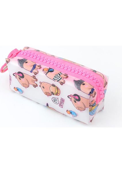 Capybara Desenli Silikon Kalem Kutu UNCS-1129 indirimleri