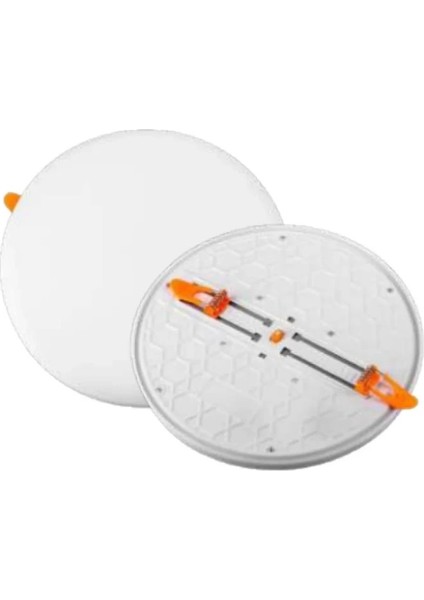 36W Ayarlanabilir Pro Sıva Altı Yuvarlak Panel Armatür 6500K Beyaz Işık ( 2 Adet ) fiyatları
