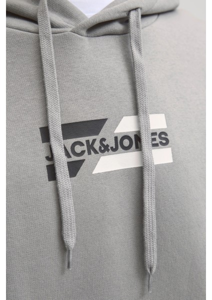 Jjcorp Pamuklu Logolu Regular Fit Kapüşonlu Sweat Erkek Sweat 12268422 modelleri