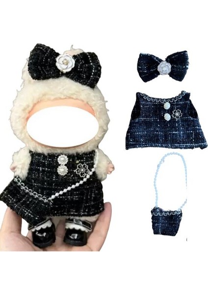 Labubu Bebek Elbisesi Siyah