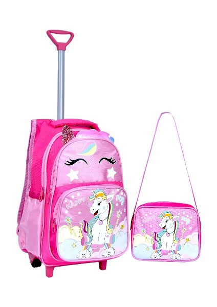 Okul Çantası Kız Unipembe 24C