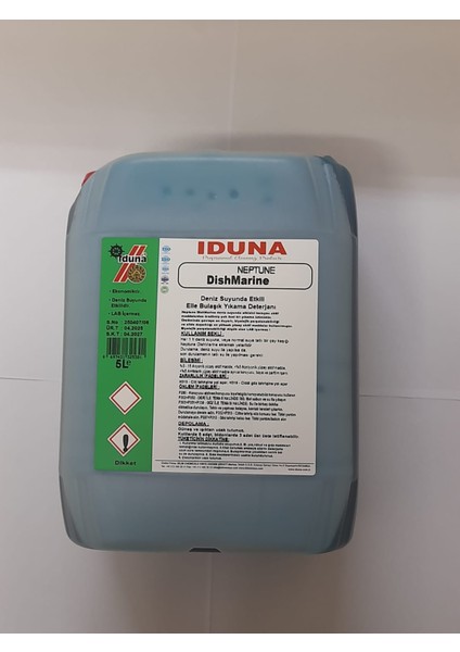 Dish Marine(Deniz Suyunda Etkili Elle Yıkama Bulaşık Deterjanı)