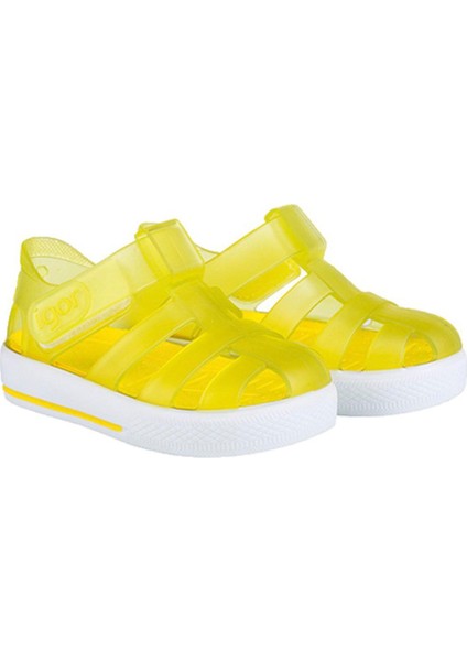 S10171 STAR Sarı Unisex Çocuk Sandalet