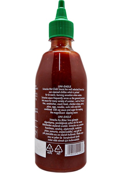 Sriracha Acı Biber Sosu 475 gr fiyatları