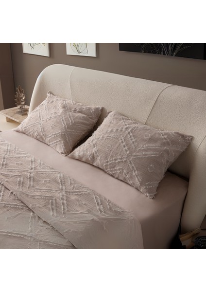 Anna Delux Çift Kişilik Çok Amaçlı Yatak Örtüsü Seti Gri Pamuk Nevresim Takımı Günlük 220X240 fırsatları