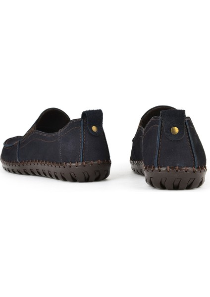 , Erkek Hakiki Deri Ayakkabı 1511040ZY182312 Lacivert modelleri