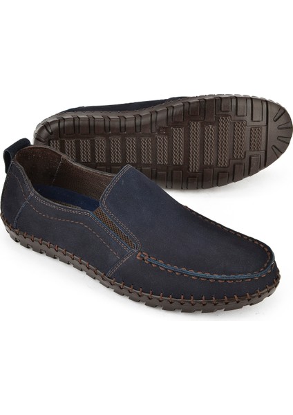 , Erkek Hakiki Deri Ayakkabı 1511040ZY182312 Lacivert fırsatları