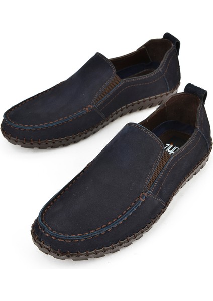 , Erkek Hakiki Deri Ayakkabı 1511040ZY182312 Lacivert indirimleri