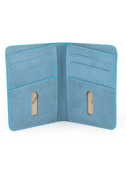 , Unisex Hakiki Deri Kartlık 1539852Z02 Mavi fiyatları