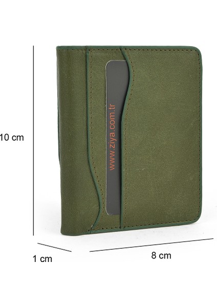 , Unisex Hakiki Deri Kartlık 1539852Z02 Yeşil modelleri