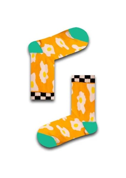 2'li Papatya Renkli Çorap Set modelleri