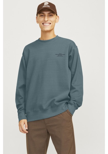 Erkek Mavi Sweat 12261386