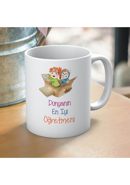 Dünyanın En Iyi Öğretmeni Yazılı Kupa – Öğretmenler Günü Için En Tatlı Hediye