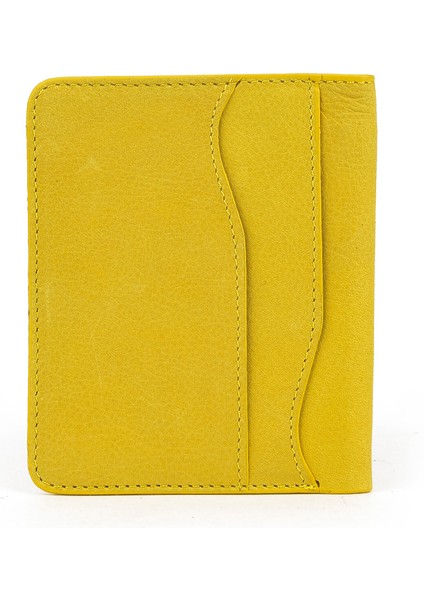, Unisex Hakiki Deri Kartlık 1539852Z02 Sarı fırsatları