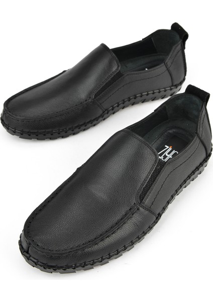 , Erkek Hakiki Deri Ayakkabı 1511040ZY18231 Siyah indirimleri