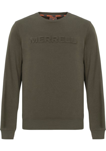 Simple Erkek Yeşil Sweatshirt