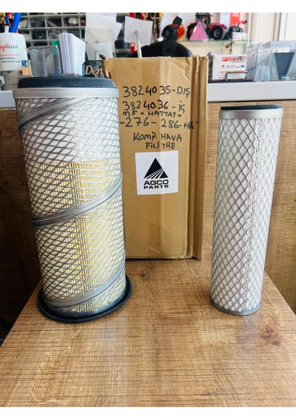 Massey Ferguson 276G-286G Hava Filtresi Iç-Dış Komple Takım Agco