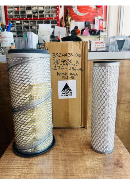 Massey Ferguson 276G-286G Hava Filtresi Iç-Dış Komple Takım Agco fırsatları