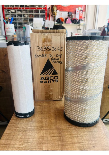 Massey Ferguson 3635-3645 Uyumlu Hava Filtresi Iç-Dış Komple Agco