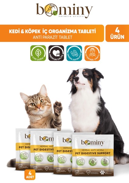 Kedi Köpek Iç Parazit 4 Adet Tablet fiyatları