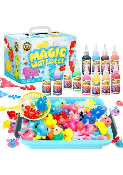 Magic Water Elf Aqua Gel Kendin Yap Oyuncağı 30 Parça