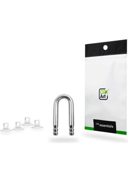 CO2ART Paslanmaz Çelik U Pipe 1,5cm