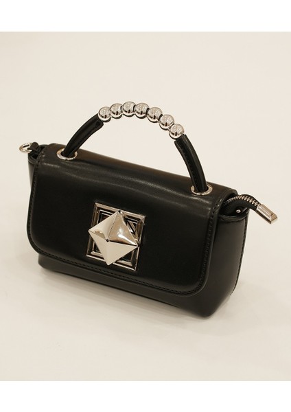 Siyah Kadın Omuz Çantası 25YG329 Çanta fiyatları