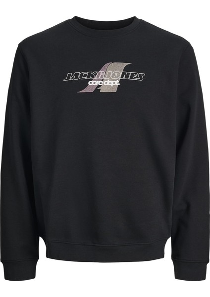 Jack Jones Erkek Siyah Sweat 12282791