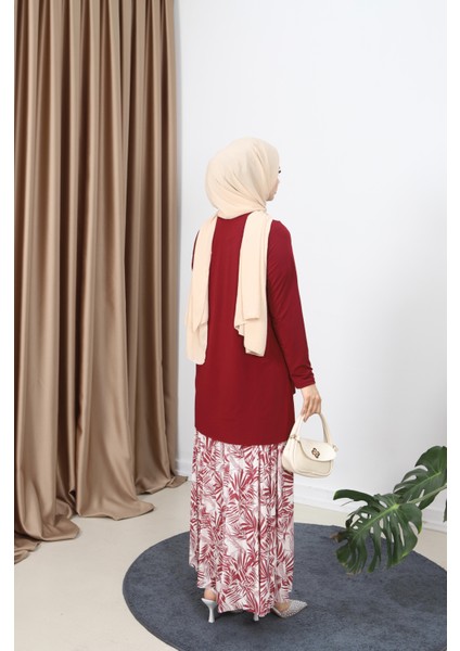 Palmiye Desen Sandy Etekli Takım indirimleri