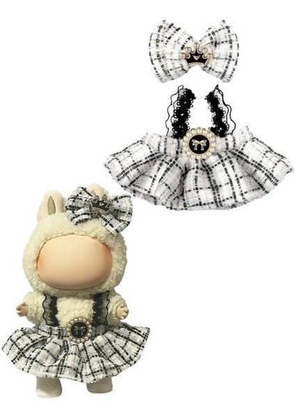 Labubu Bebek Elbisesi Beyaz