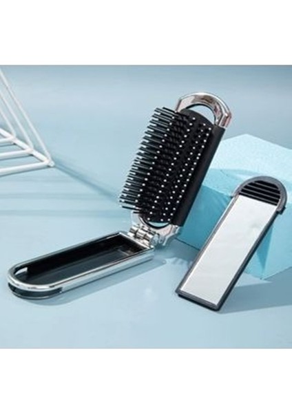 Katlanabilir Ayna ve Tarak Seti - Şık ve Pratik Tasarım