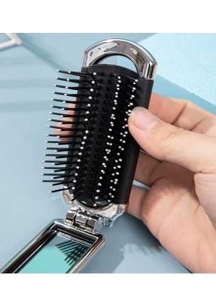 Katlanabilir Ayna ve Tarak Seti - Şık ve Pratik Tasarım fırsatları