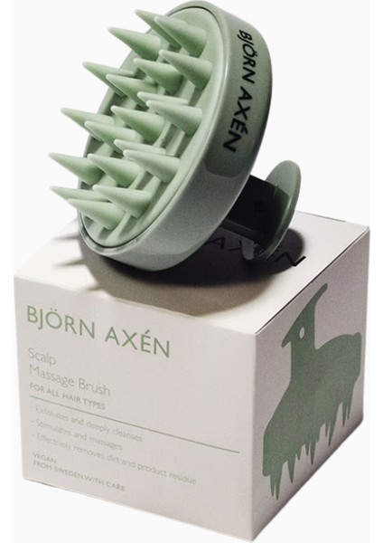 Björn Axén Saç Derisi Masaj Fırçası, Silikon Uçlu, Vegan ve Hijyenik fiyatları
