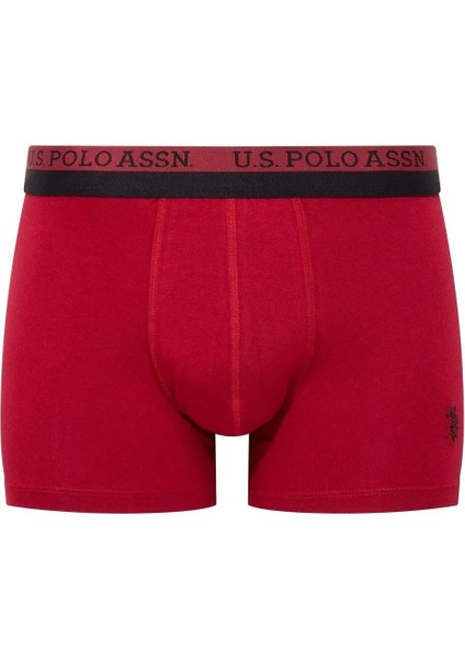 Erkek Boxer Pamuklu Lisanslı 3'lü Kutulu Paket / Bordo - Siyah - Baskılı modelleri